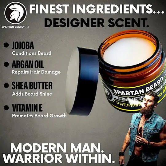 𝗦𝗣𝗔𝗥𝗧𝗔𝗡 𝗕𝗘𝗔𝗥𝗗™ Balm (80% KORTING - Eerste bestelling)