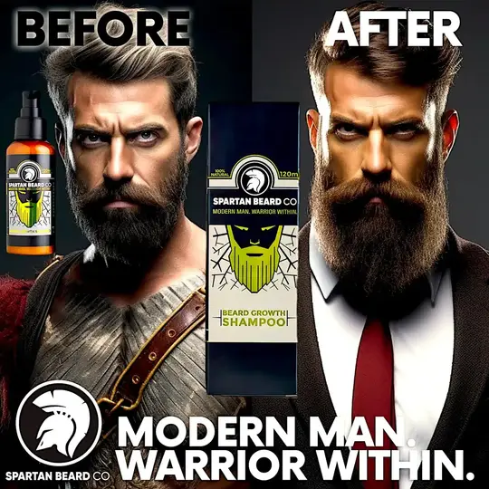 𝗦𝗣𝗔𝗥𝗧𝗔𝗡 𝗕𝗘𝗔𝗥𝗗™ Shampoo (80% KORTING - Eerste bestelling)