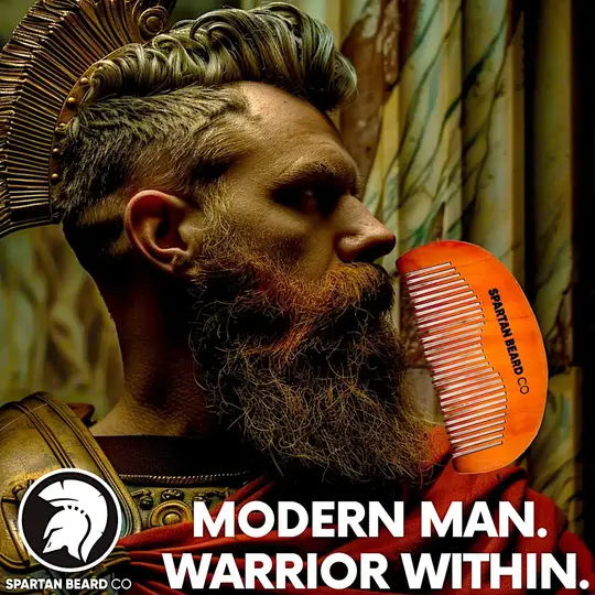 𝗦𝗣𝗔𝗥𝗧𝗔𝗡 𝗕𝗘𝗔𝗥𝗗™ Comb (70% KORTING - Eerste Bestelling)